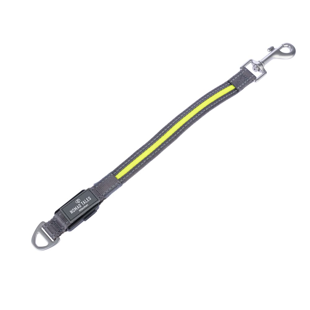 Nomad Tales Spirit USB LED-båndforlenger, neongul og grå - Størrelse M/L: ca. L 39 cm