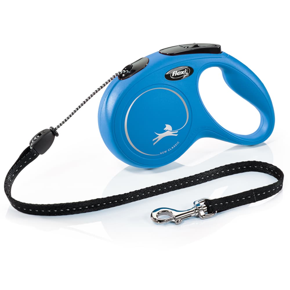 flexi Classic hundebånd blå, 5 m - Størrelse M: opptil 20 kg