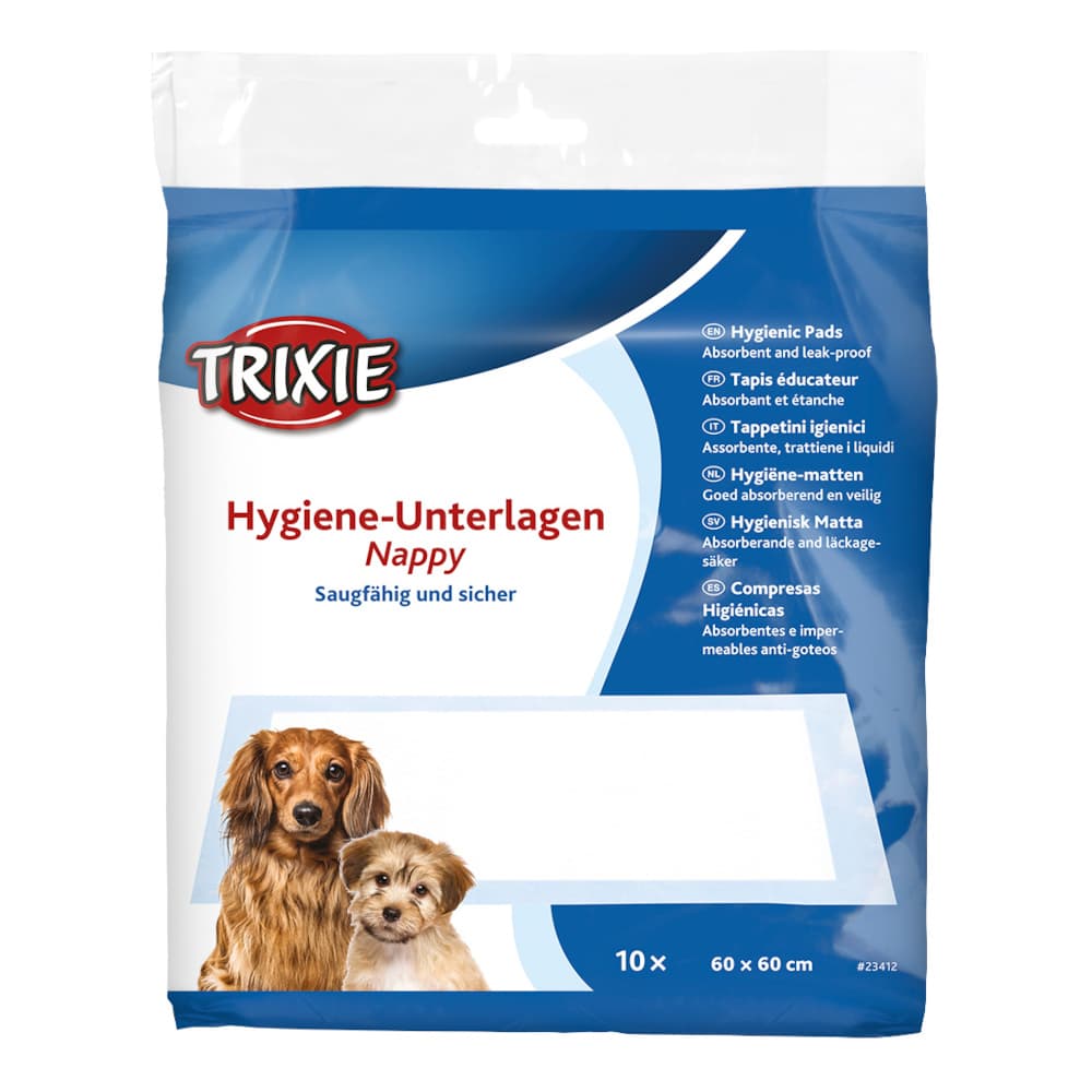 Trixie Nappy valpematter - L 60 x B 60 cm, 10 Stk
