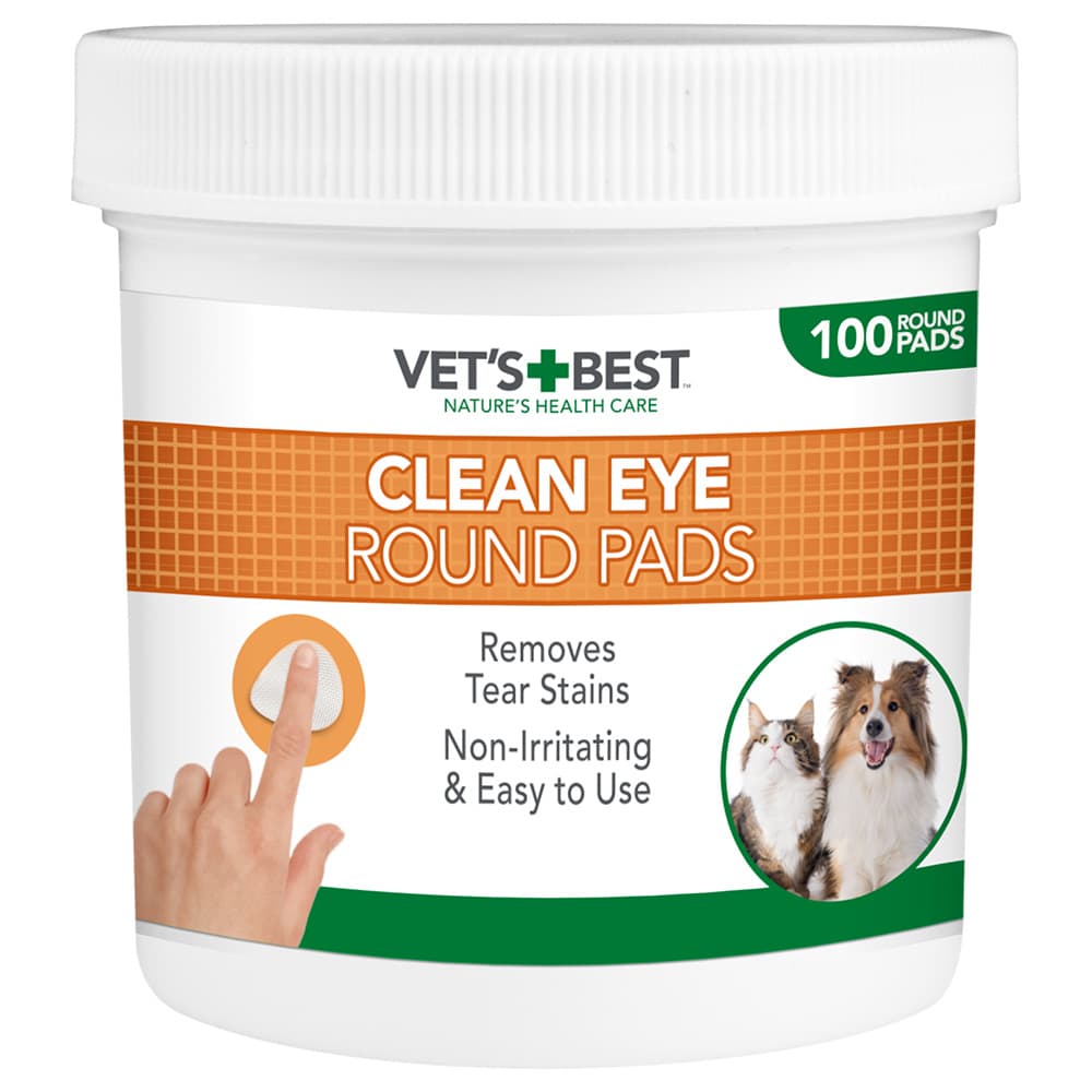 Vet's Best® Clean Eye Pads for hunder - 100 stk
