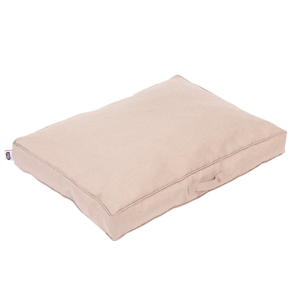 TIAKI Hundemadrass Memory Foam, beige - L: L 120 x B 90 x H 19 cm