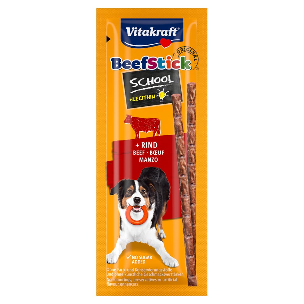 Vitakraft Beef Stick School - Okse (10 stk, 20 g)