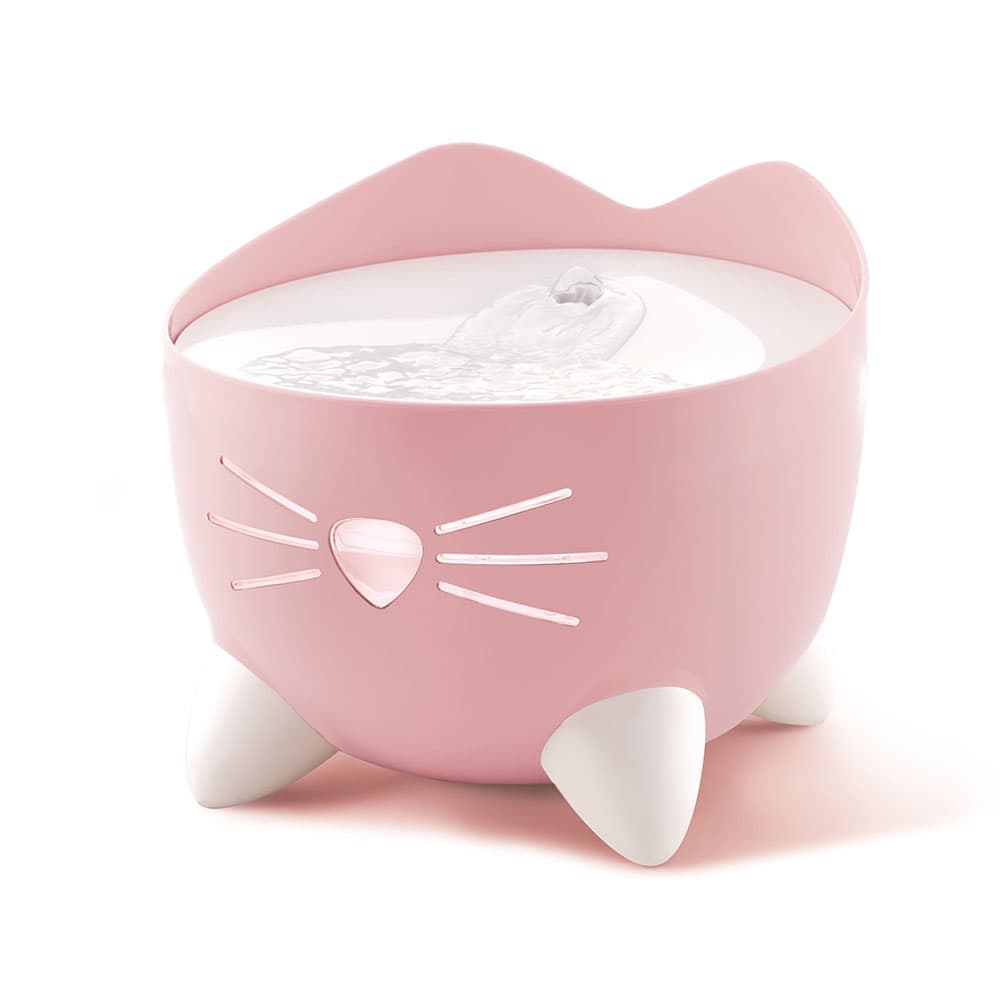 Catit PIXI Drikkefontene, rosa - Drikkefontene 2,5 l