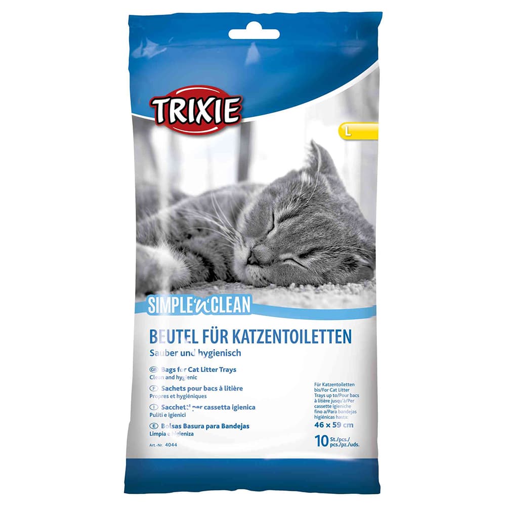Trixie Simple'n'Clean Kattetoalettpose - L: inntil 46 x 59 cm, 10 Stk
