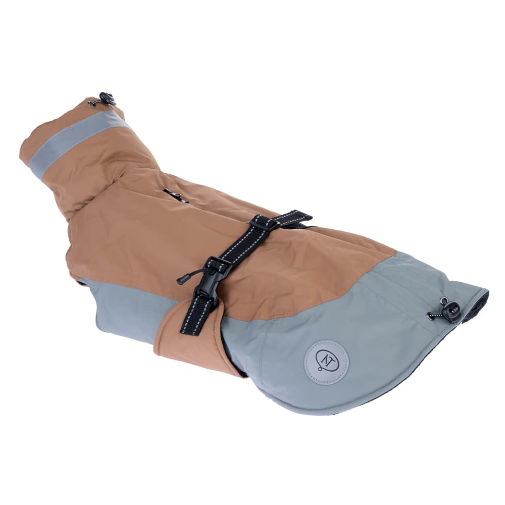 Nomad Tales Bloom hundefrakk Warm Taupe - ca. 60 cm rygglengde