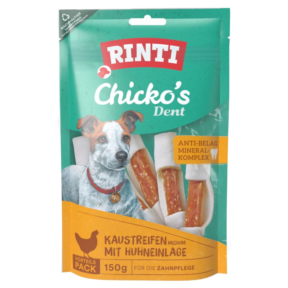 Rinti Extra Chicko Dent Medium - 6 x 150 g