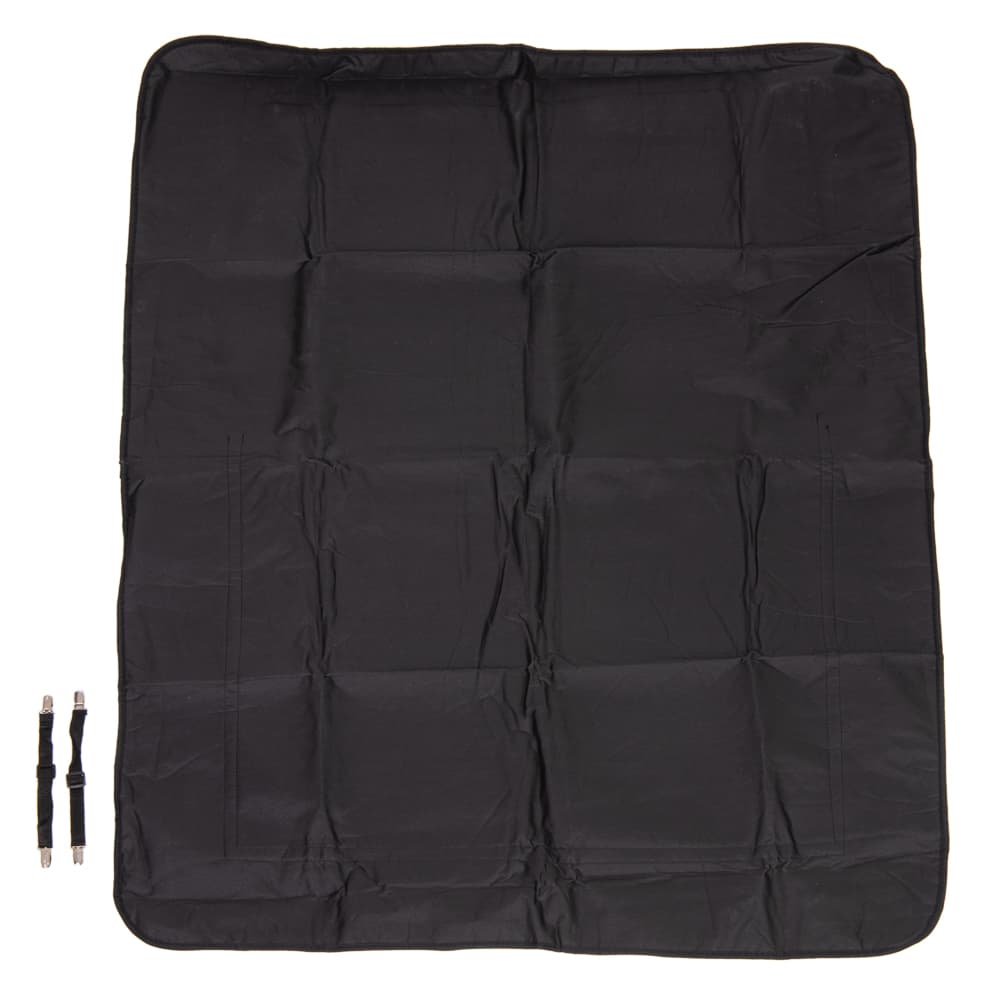 Mucky Pup hundeteppe for bagasjerommet - L 150 x B 120,5 cm; Farge: svart