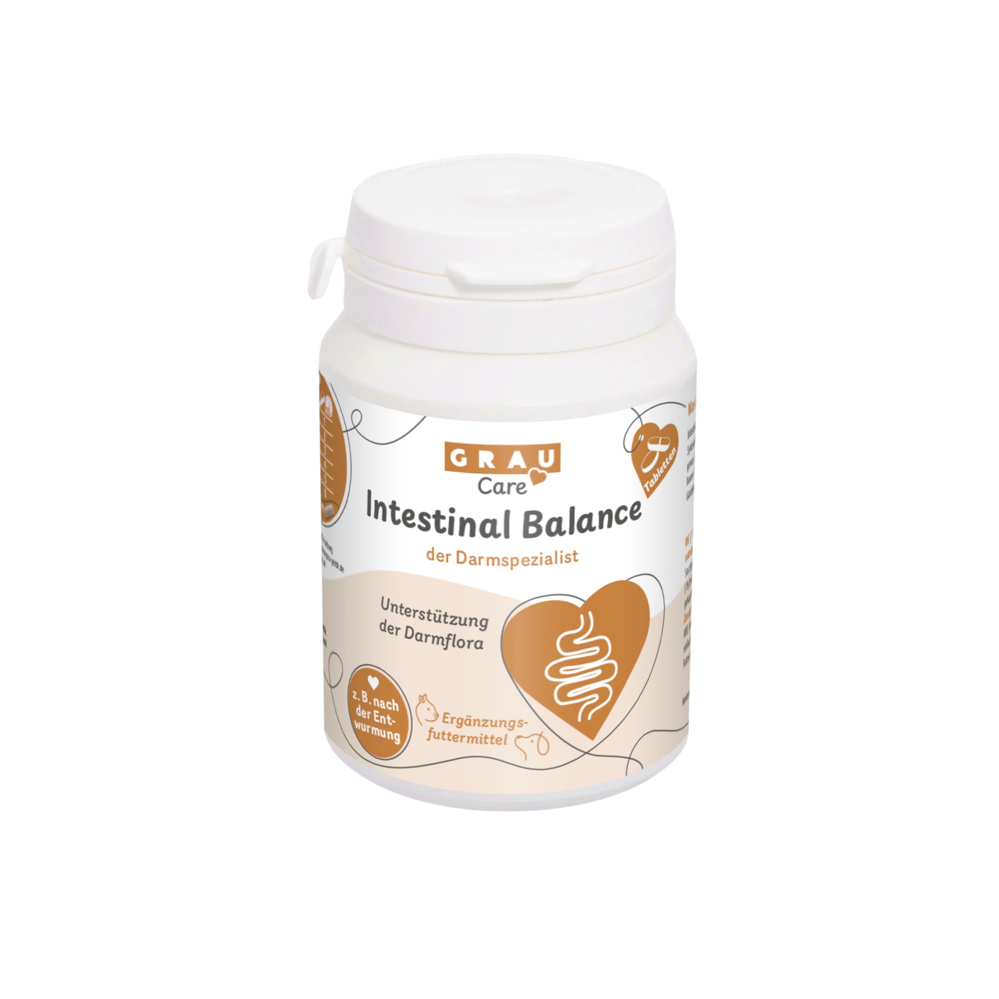 GRAU Intestinal Plus - 2 x 60 Tabletter