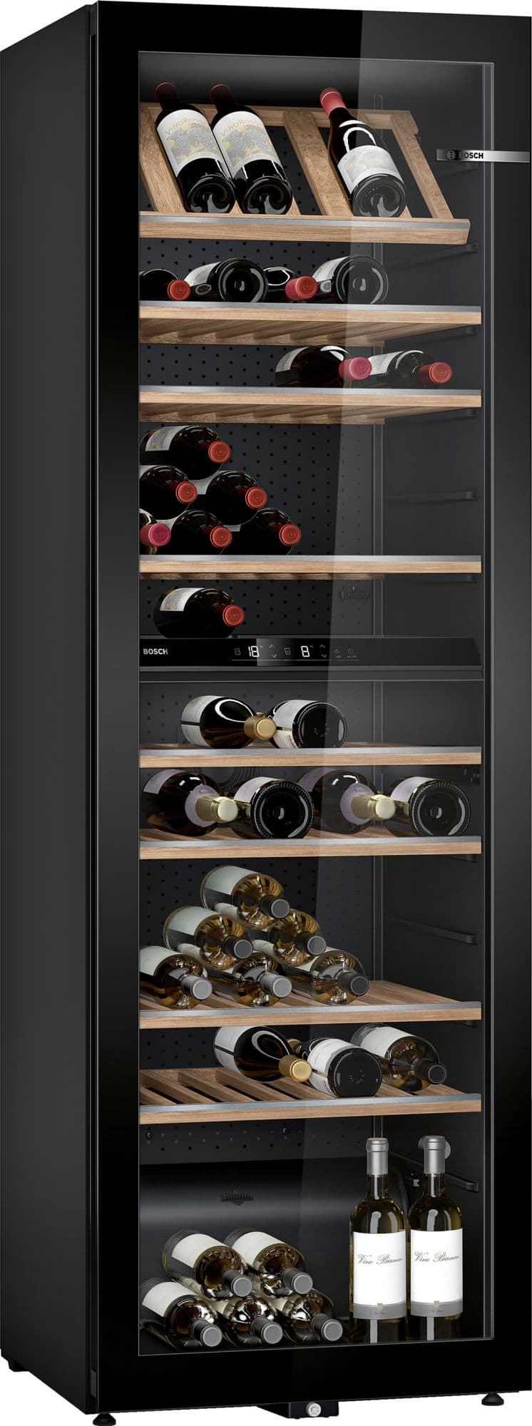 Bosch Serie 6 Frittstående vinskap 186 x 60 cm KWK36ABGA