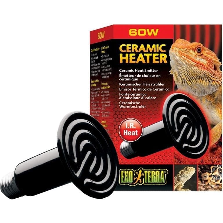 Varmelampe keramiske E27, 4 styrker - 100 watt
