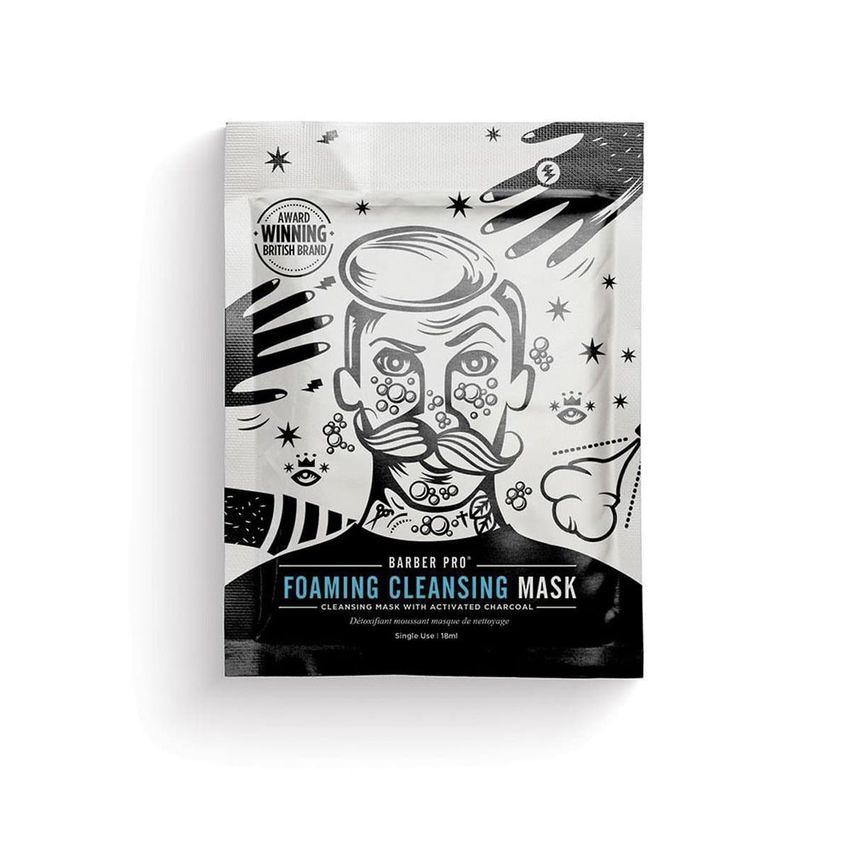 Barber Pro Foaming Cleansing Mask