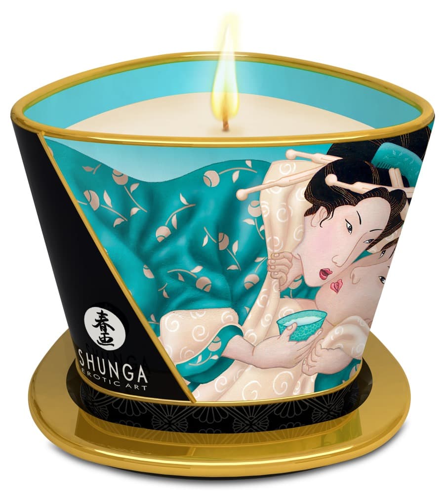 Shunga massasjelys Sensual (170 ml) - Island Blossom