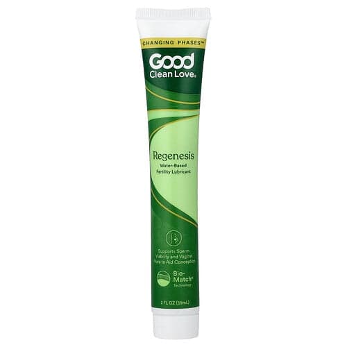 Good Clean Love, Regenesis, vannbasert fertilitetssmøremiddel, 12 påføringer, 59 ml