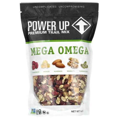 Power Up, Premium Trail Mix, Mega Omega, 14 oz (397 g)
