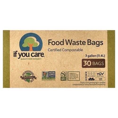 If You Care, Matavfallsposer, 3 gallon, 30 poser