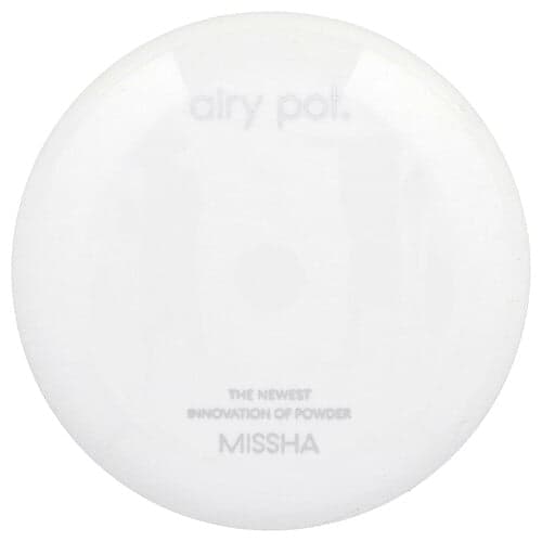 Missha, Airy Pod presset pulver, gjennomskinnelig, 0.17 oz (5 g)