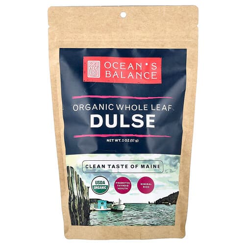 Ocean's Balance, Økologisk hel bladdulse, 2 oz (57 g)