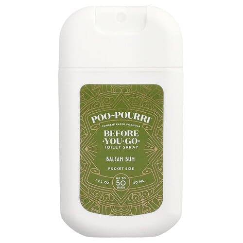 Poo-Pourri, Before-You-Go® toalettspray, lommespray, Balsam Bum, 30 ml