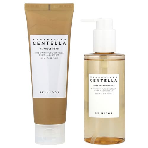 SKIN1004, Madagaskar Centella, dobbel rensende duo, 2-delers sett