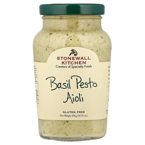 Stonewall Kitchen, Basilikumpesto-aioli, 291 g