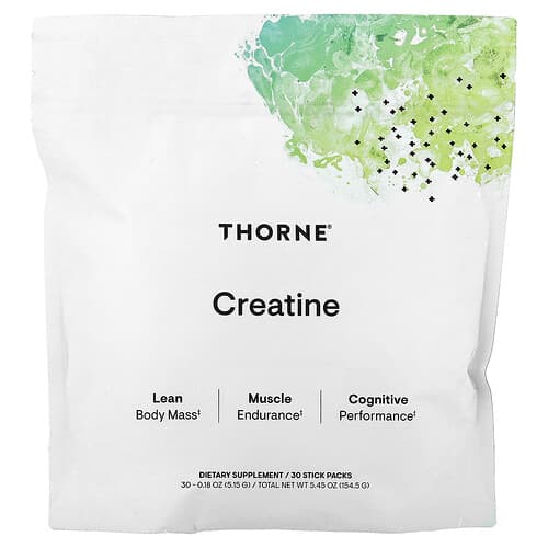 Thorne, Kreatin, 30 porsjonsposer à 5,15 g