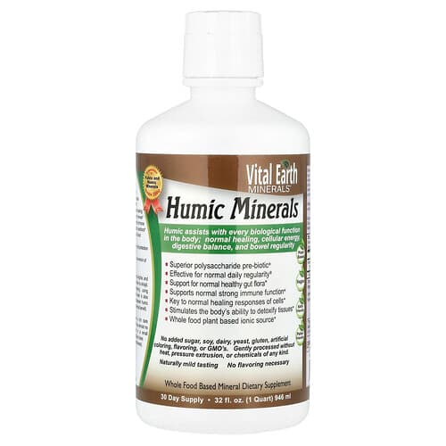 Vital Earth Minerals, Humusmineraler, 32 fl oz (946 ml)