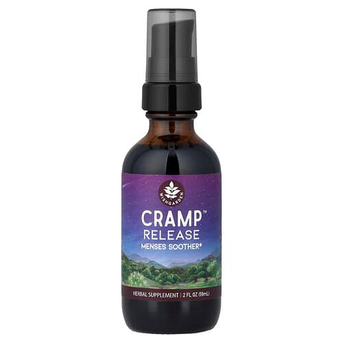 WishGarden Herbs, Cramp™ Release, menstruasjonslindrende middel, 59 ml