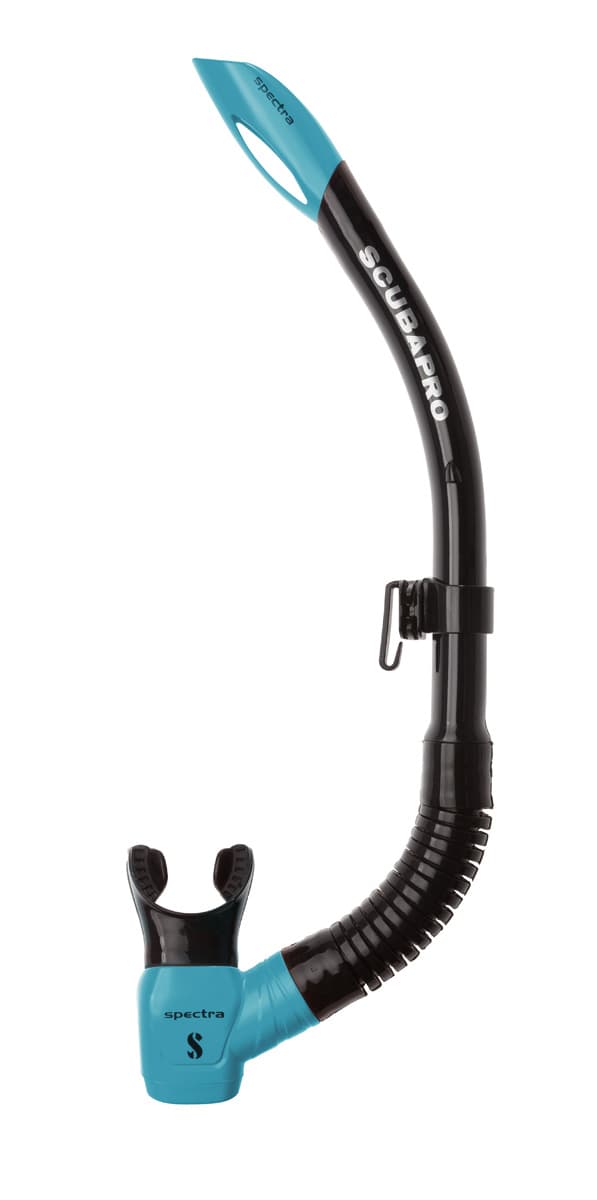 Scubapro snorkel Spectra sort/turkis