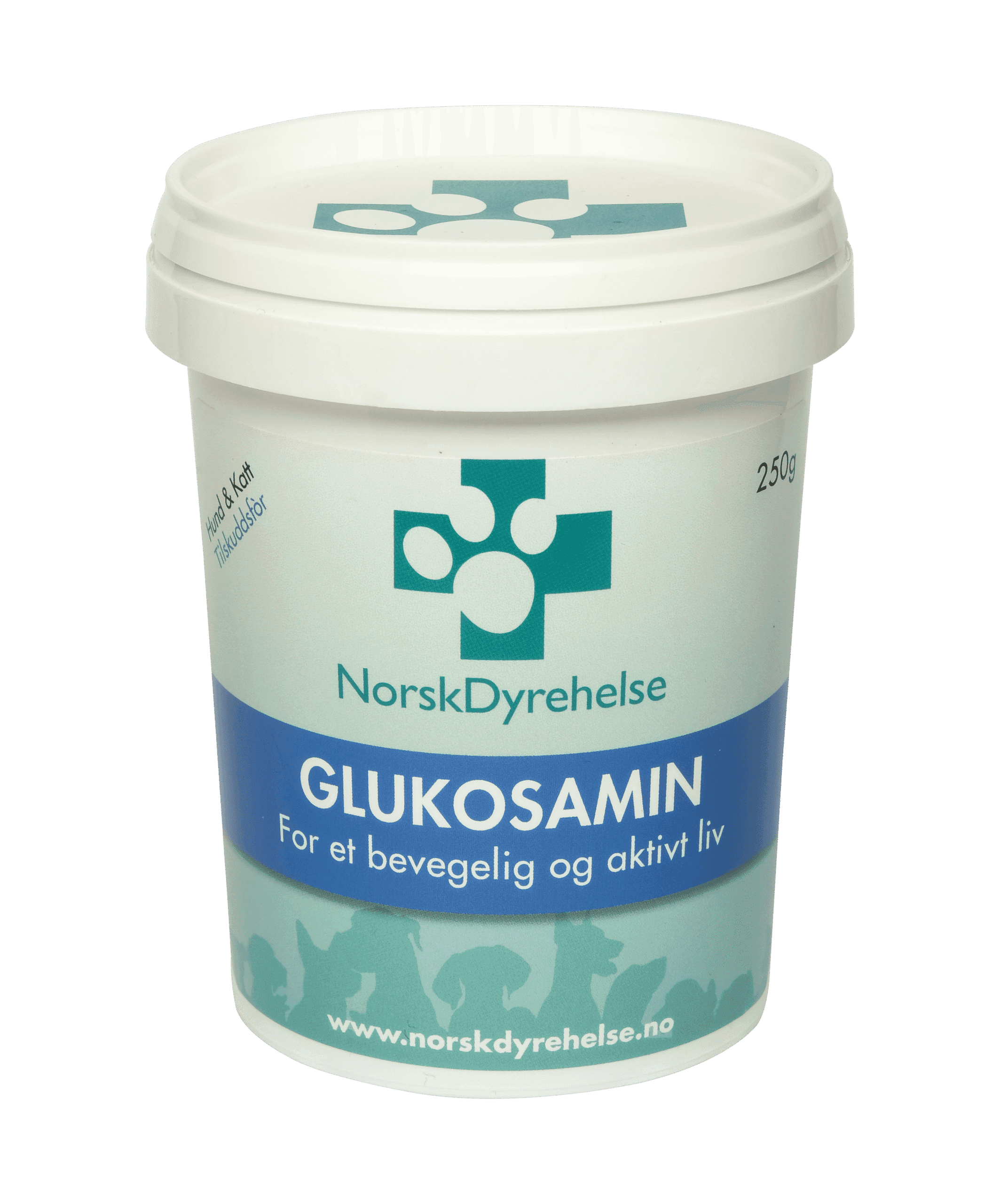 Norsk Dyrehelse Glukosamin Kosttilskudd Hund 250 g
