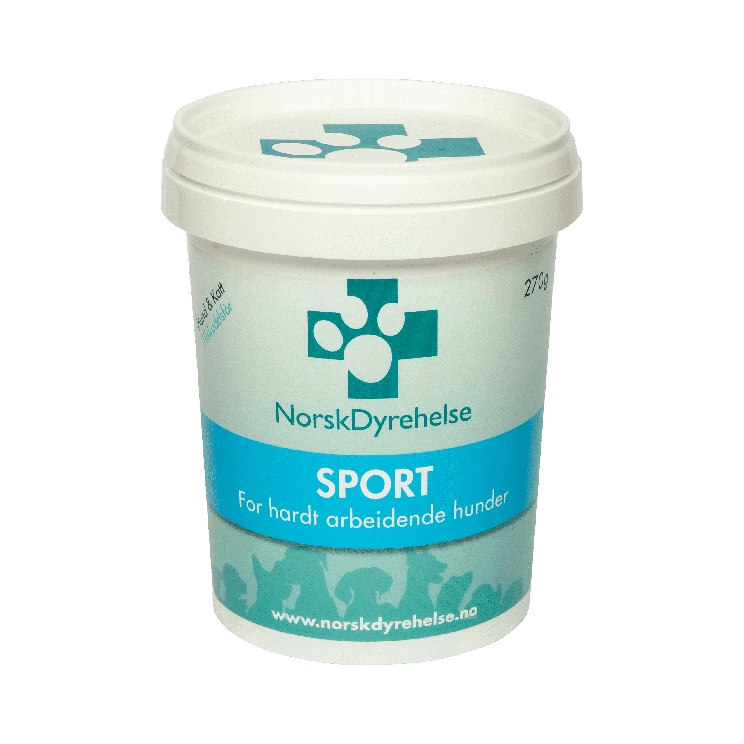 Norsk Dyrehelse Sport Kosttilskudd Hund (2 størrelser) - 560 gram