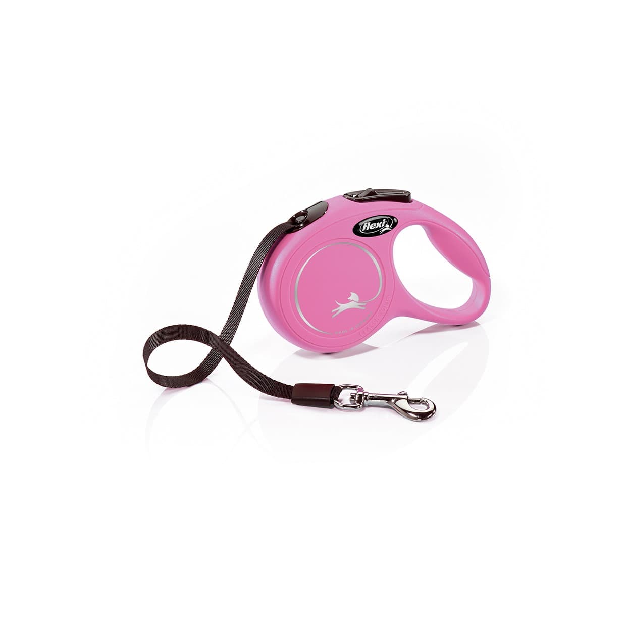 Flexi New Classic flatbånd - XS flatbånd 3meter - Rosa