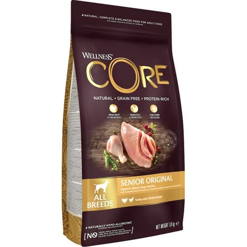 CORE Wellness Senior Original Kylling-Kalkun - 10kg