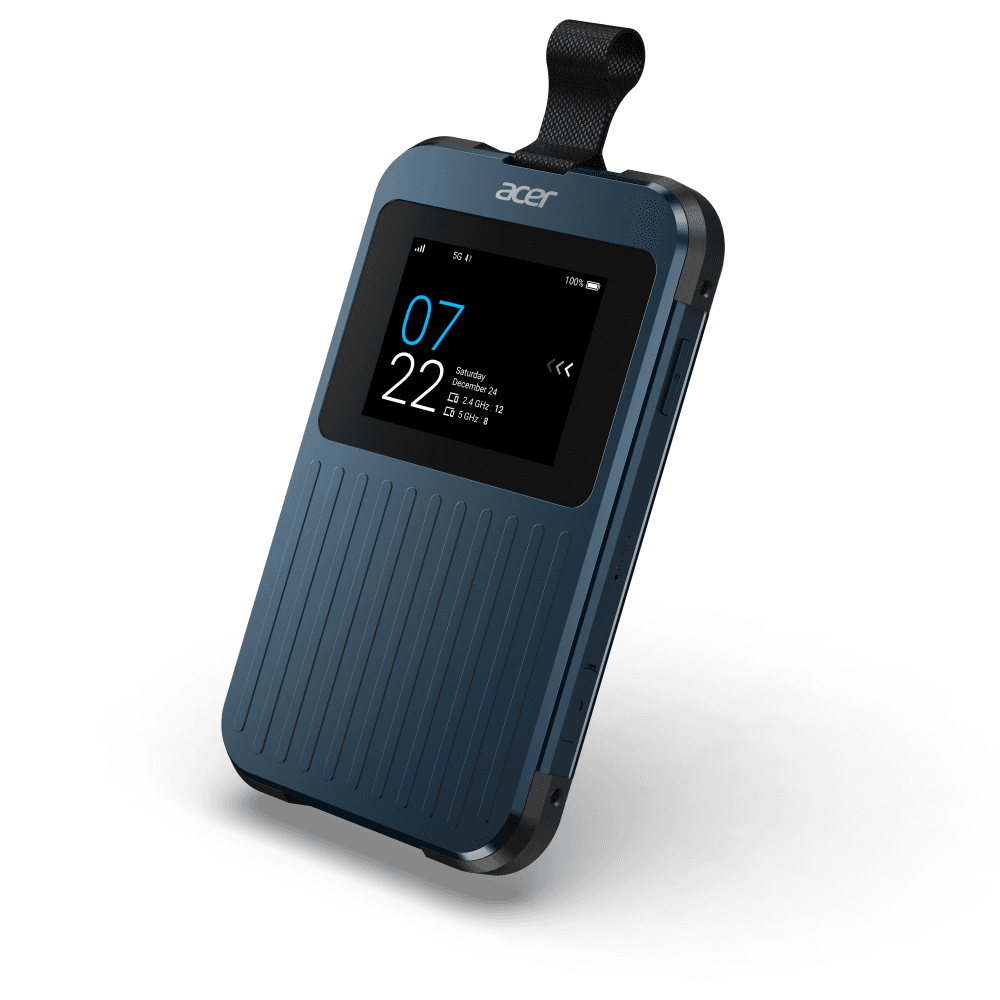 Acer Wi-Fi 5G Mobile Hotspot | Enduro Connect M3|1 GB SIMO-data inkludert