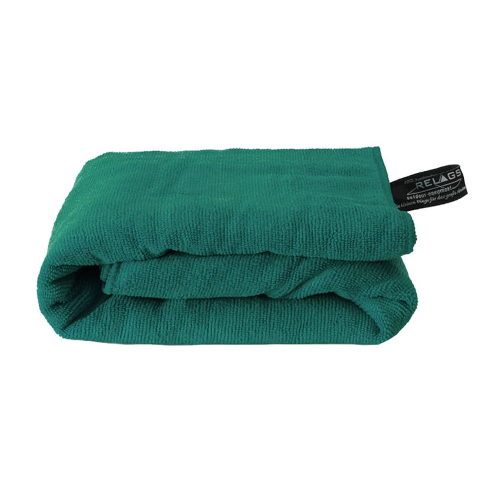 BasicNature mikrofiberhåndkle Grønn - 150 x 75 cm