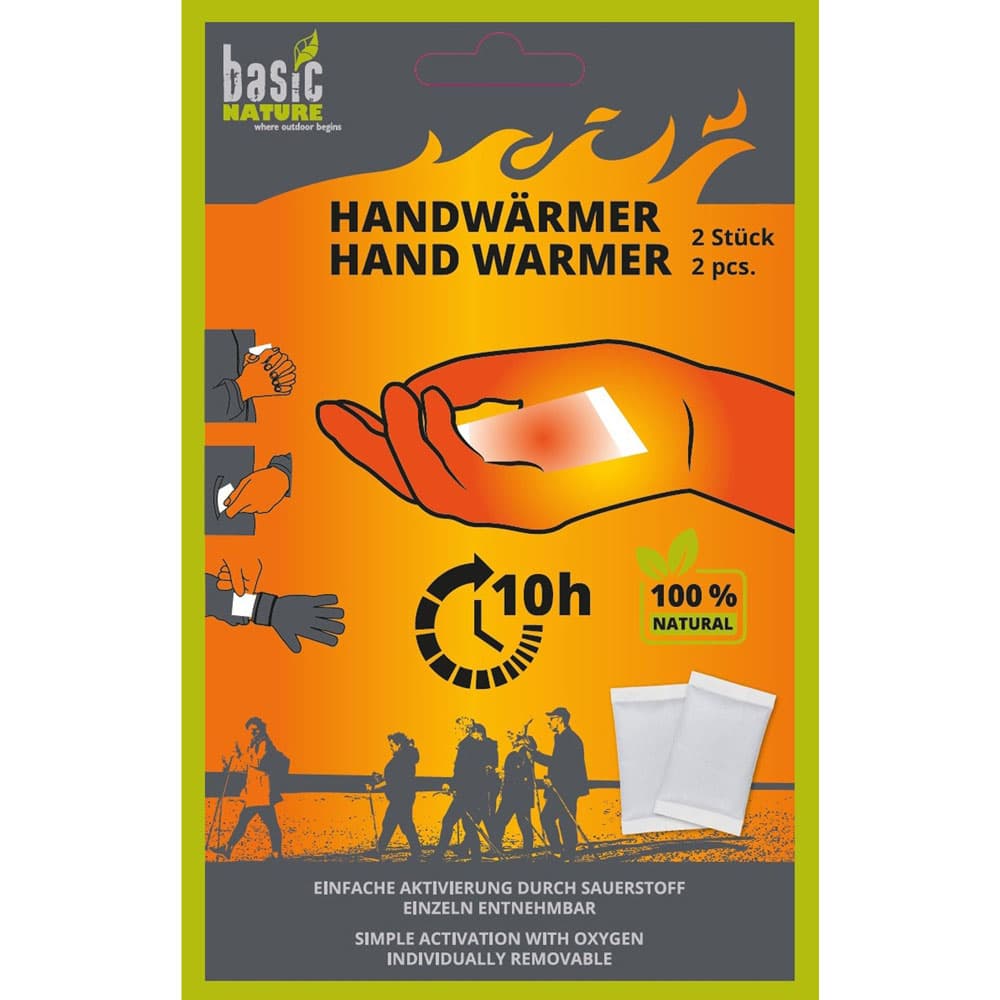 BasicNature håndvarmer (pakke med 2)