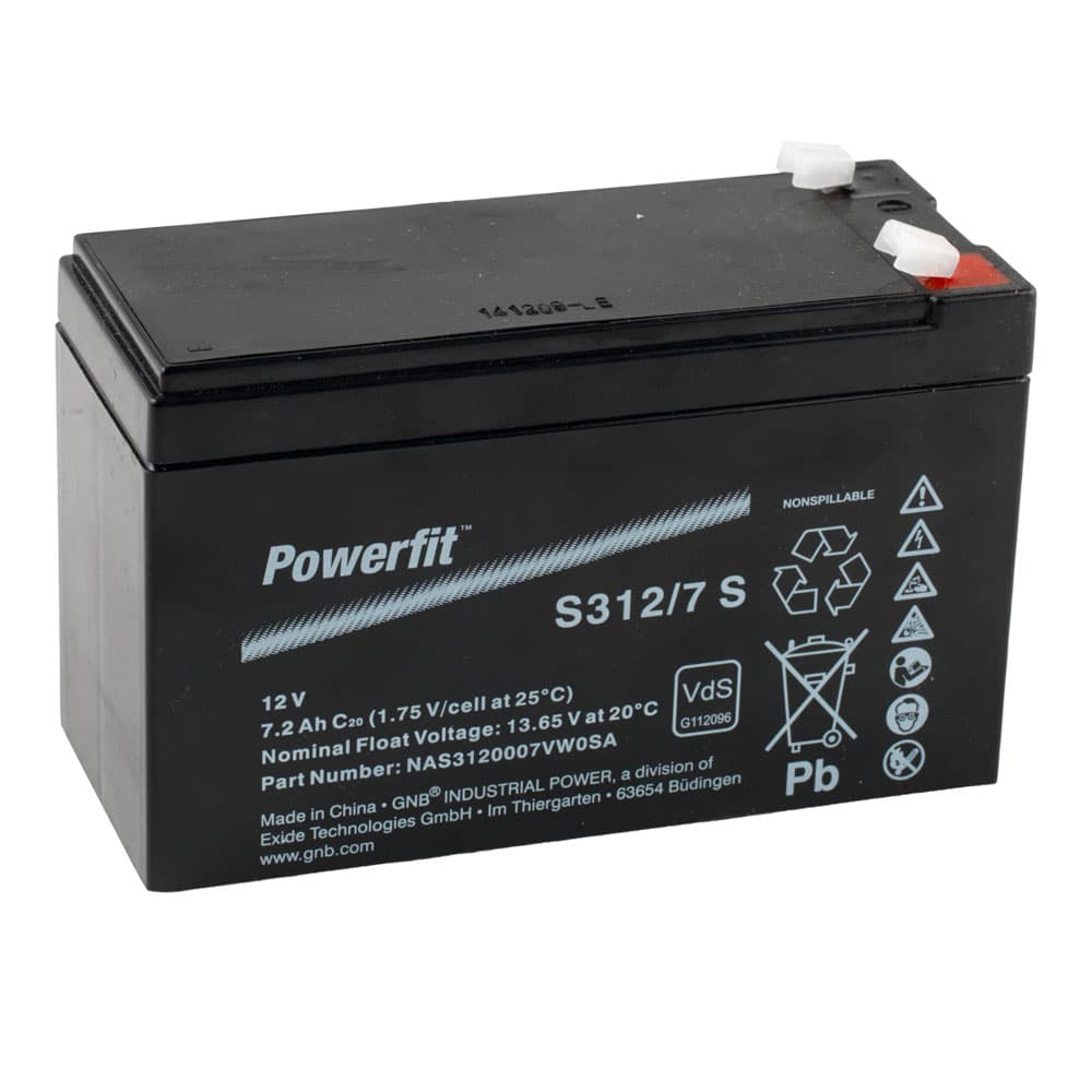 Powerfit  AGM 12 volt 7 Ah AGM