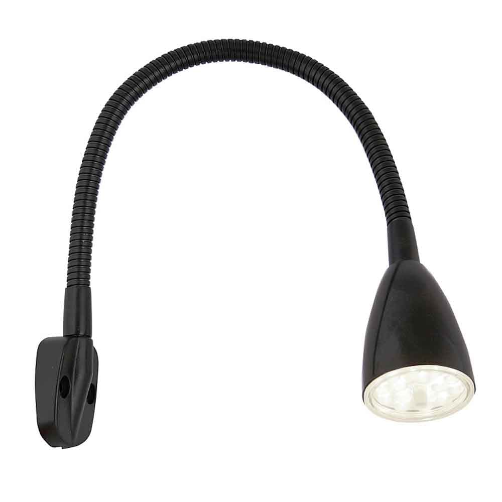 Eris 330 12 volt LED vegglampe Black