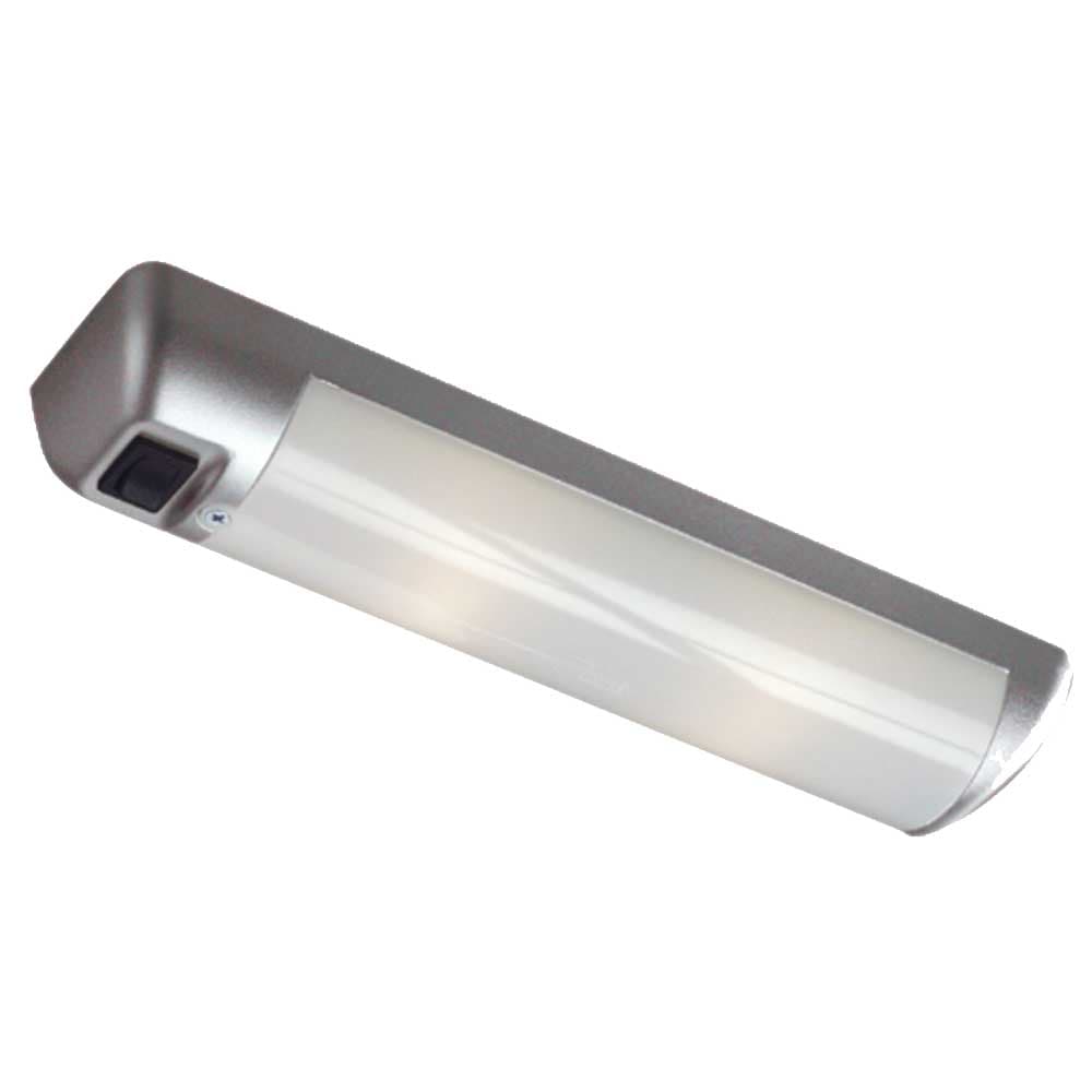 LED lykt 12 volt 9 stk LED, 100 lumen 100 lumen - Silver Silver