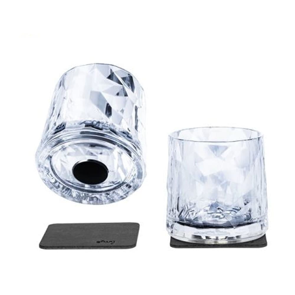 Silwy plastglass med magnet Silwy Tumbler Clear - 250 ml
