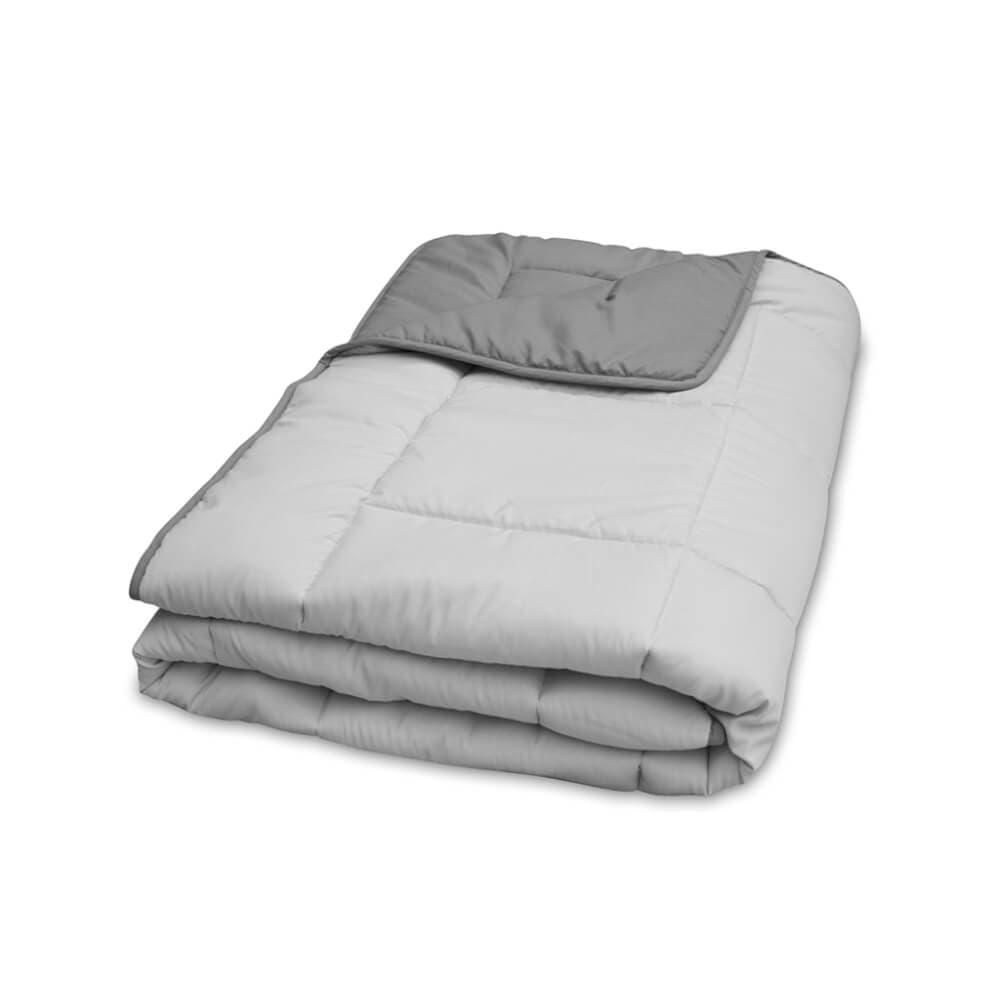Walra Travel dyne Light gray/Anthracite - 200 x 200 cm