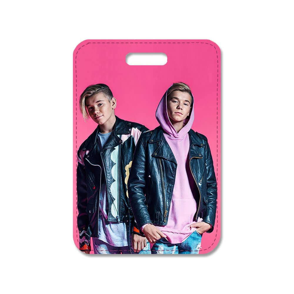 Veskeanheng: Marcus & Martinus, stilrent veskepynt med levende og unikt design, veskecharm til håndvesken eller ryggsekken
