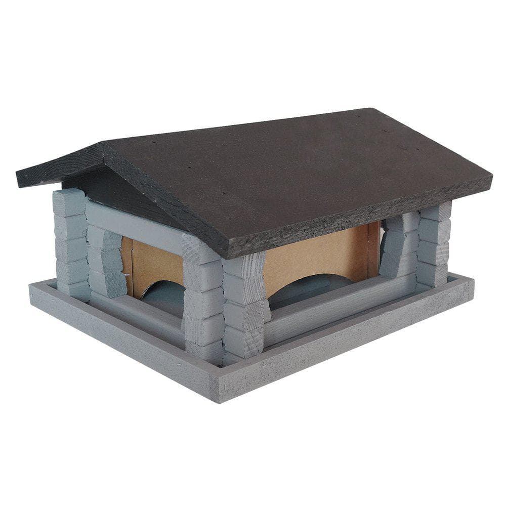 Fuglehus grå - Medium