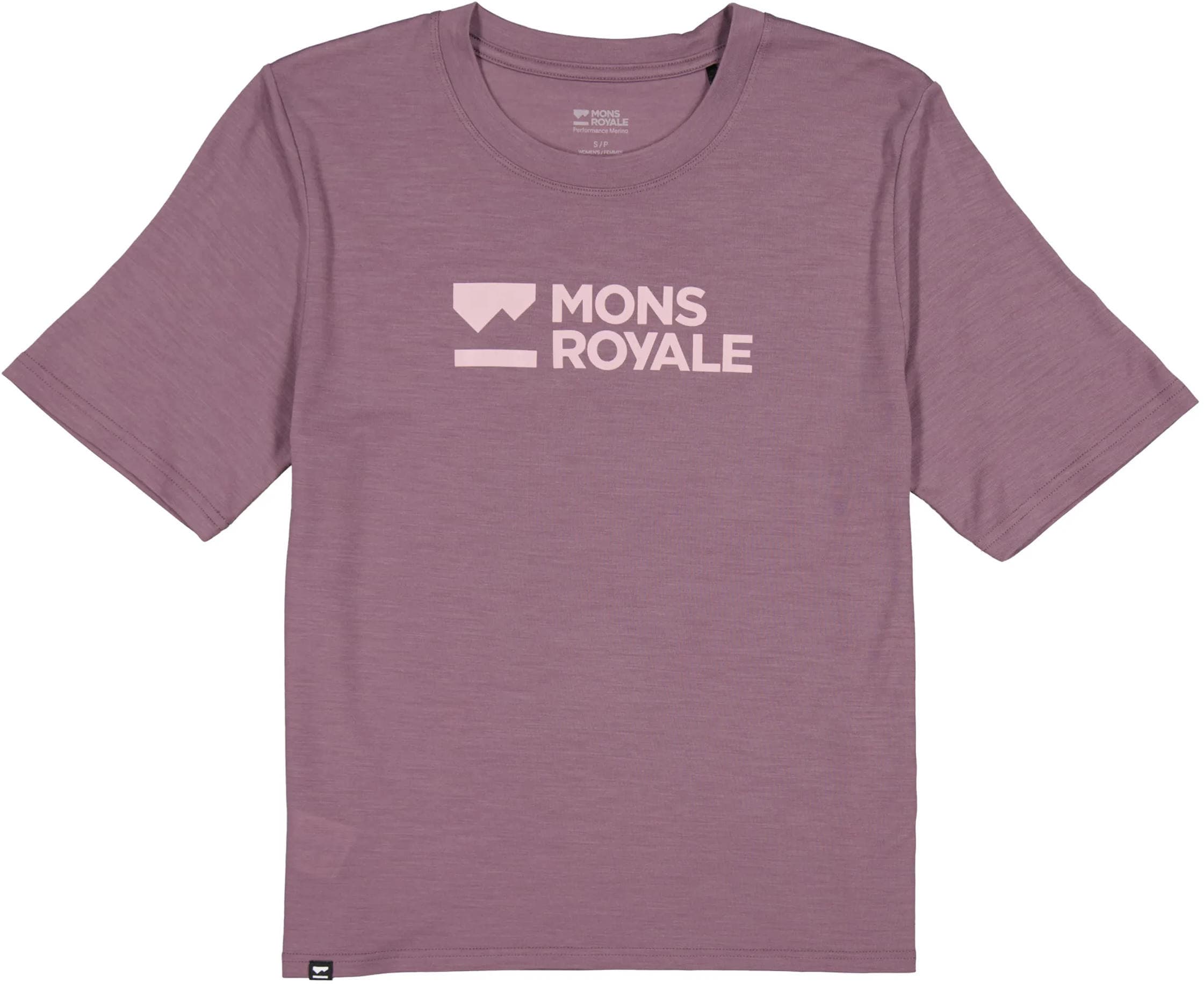 Mons Royale Icon Relaxed Tee W's mauve XS