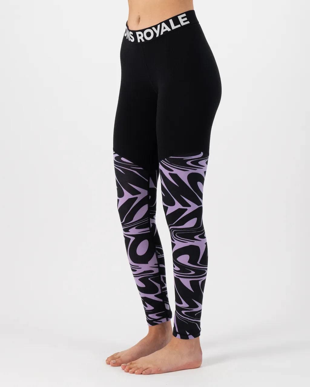 Mons Royale Cascade Flex 200 Legging W's signal lost lupin XS