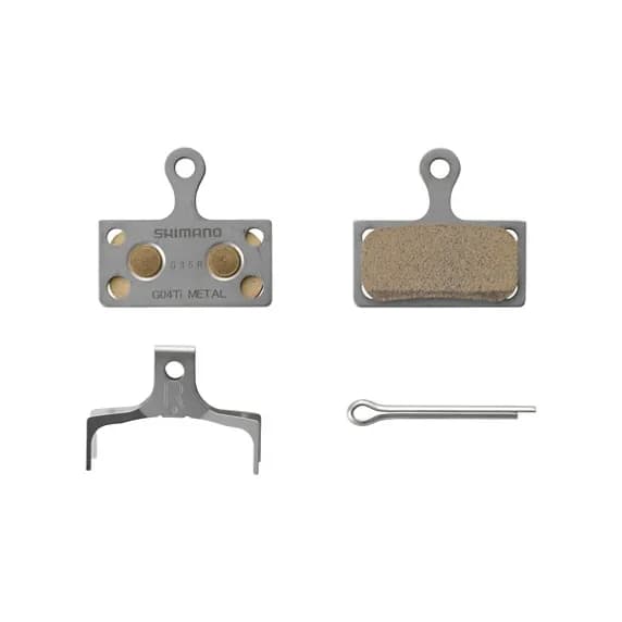 Shimano Brake Pads G04Ti-MX G04Ti-MX harpikskloss og fjær med splint