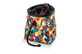 Ocun Lucky Chalk Bag cubist mosaic