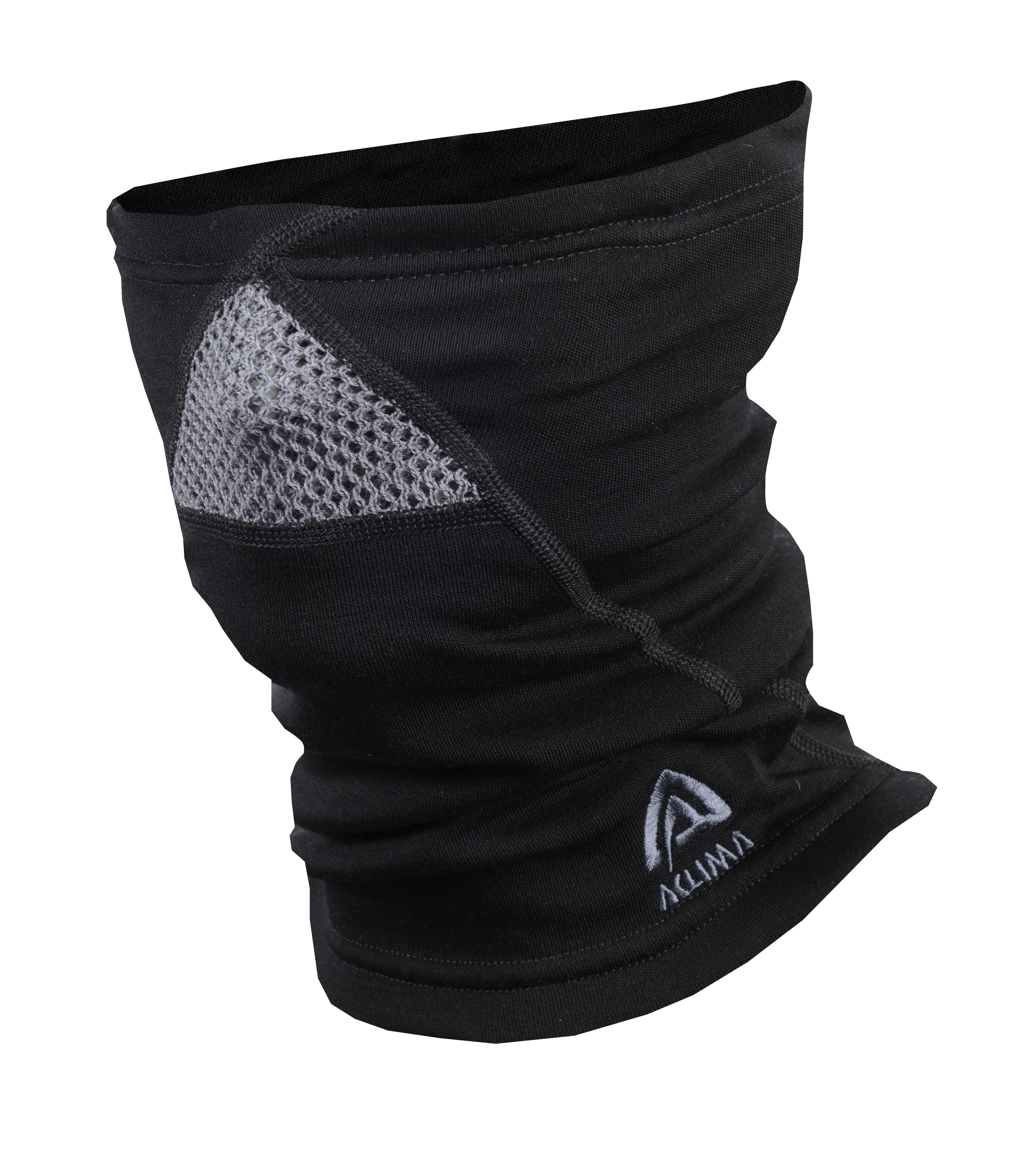 Aclima Doublewool Neck Gaiter jet black
