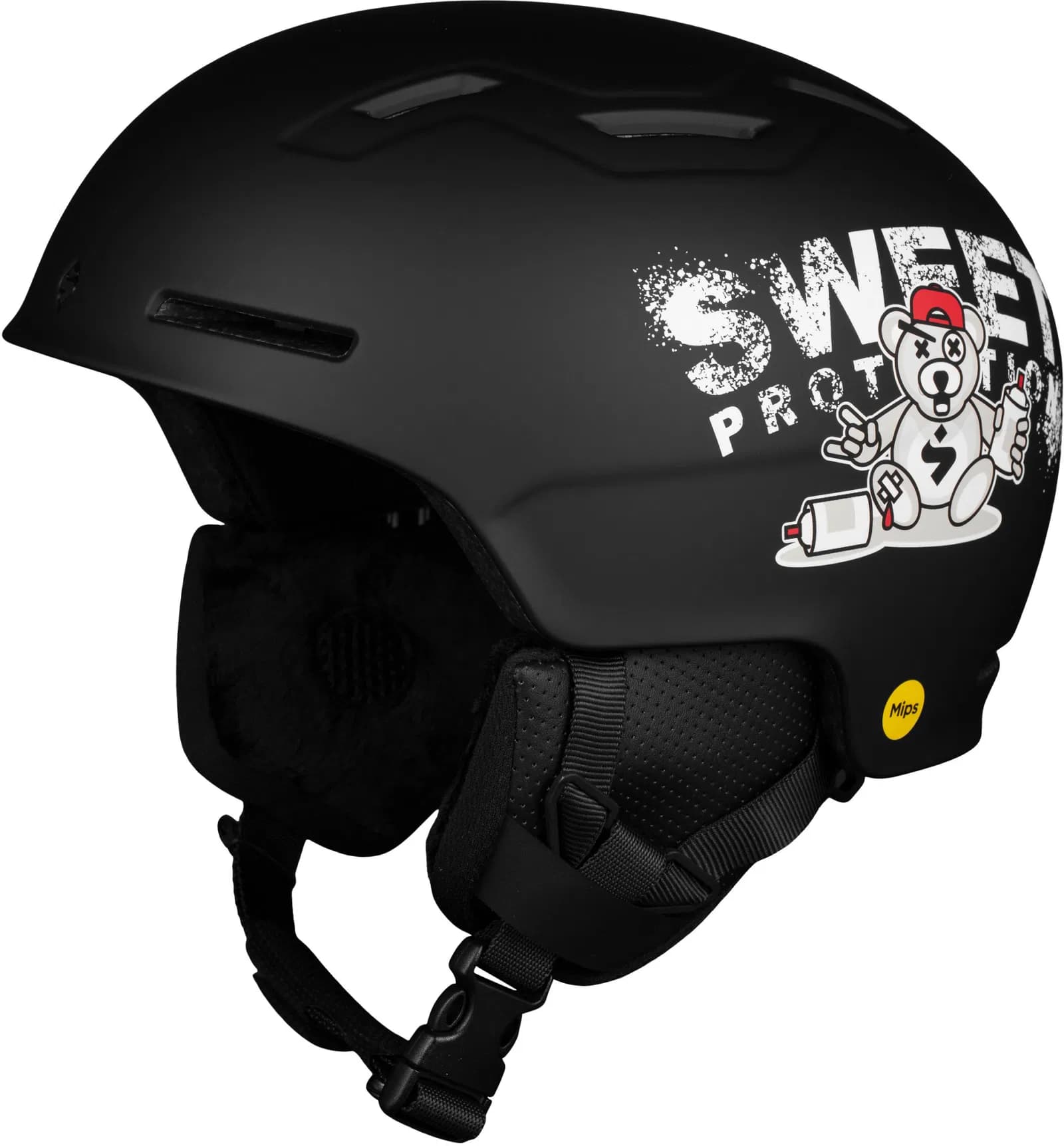 Sweet Winder MIPS JR black teddy XS/S