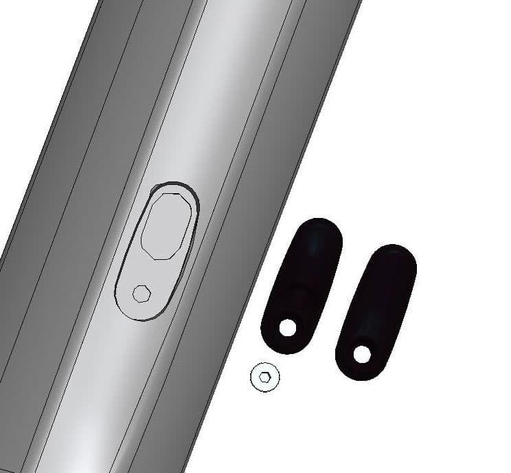 Rocky Mountain CABLE guide FD CABLE GUIDE, BOLT-ON