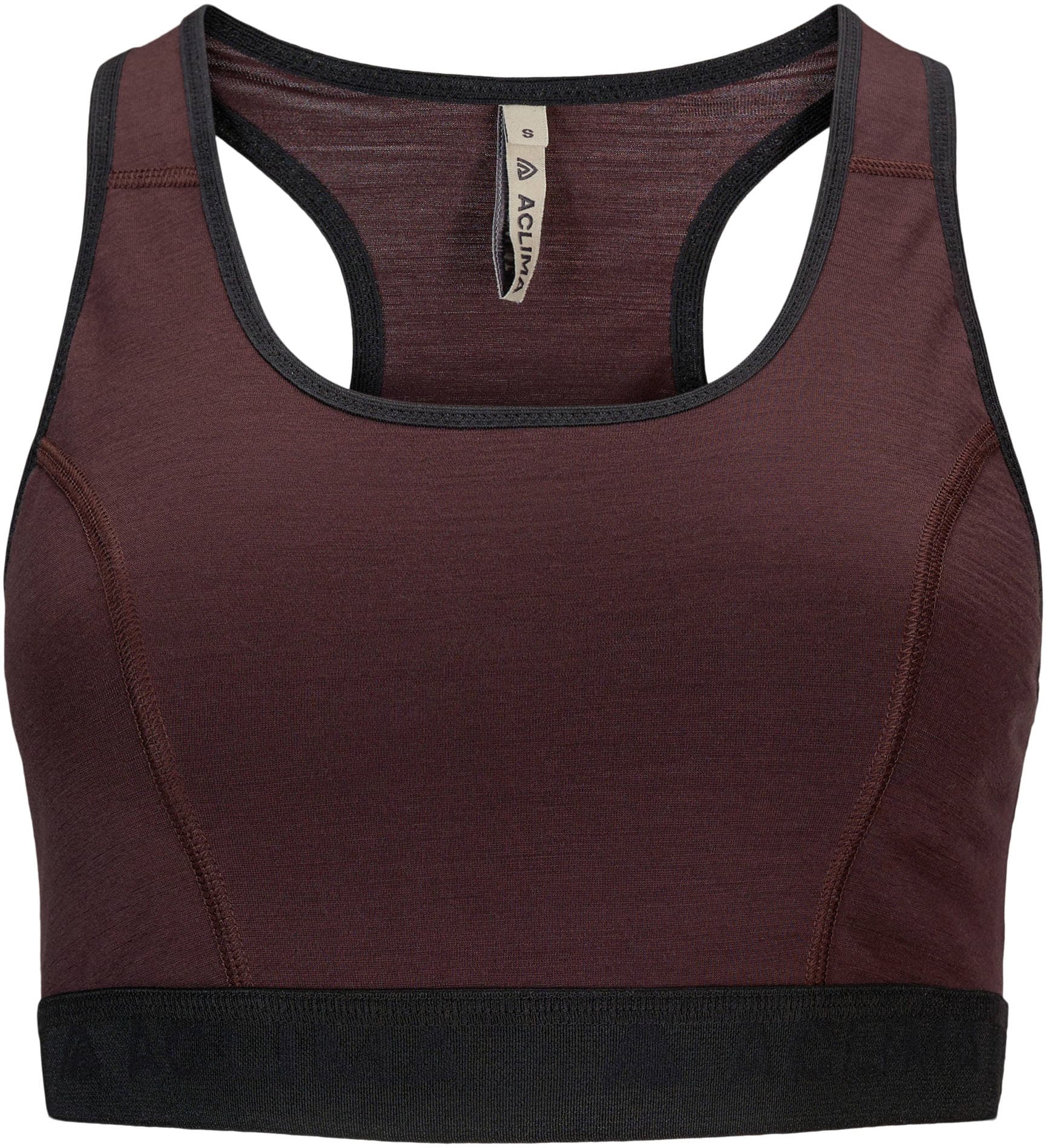 Aclima LightWool Sports Top W's chocolate plum S